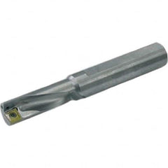 Allied Machine and Engineering - 24mm Max Drill Depth, 3xD, 8mm Diam, Indexable Insert Drill - Eagle Tool & Supply