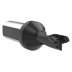 Allied Machine and Engineering - 1.024" Max Drill Depth, 2xD, 13mm Diam, Indexable Insert Drill - Eagle Tool & Supply