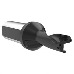 Allied Machine and Engineering - 1.26" Max Drill Depth, 2xD, 16mm Diam, Indexable Insert Drill - Eagle Tool & Supply