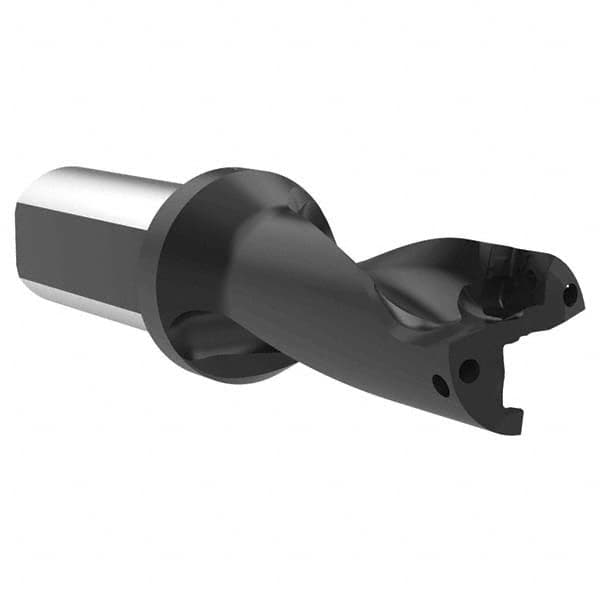 Allied Machine and Engineering - 1-3/4" Max Drill Depth, 2xD, 22.22mm Diam, Indexable Insert Drill - Eagle Tool & Supply