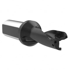 Allied Machine and Engineering - 1.535" Max Drill Depth, 2xD, 19.5mm Diam, Indexable Insert Drill - Eagle Tool & Supply