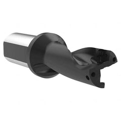 Allied Machine and Engineering - 2-1/4" Max Drill Depth, 2xD, 28.58mm Diam, Indexable Insert Drill - Eagle Tool & Supply