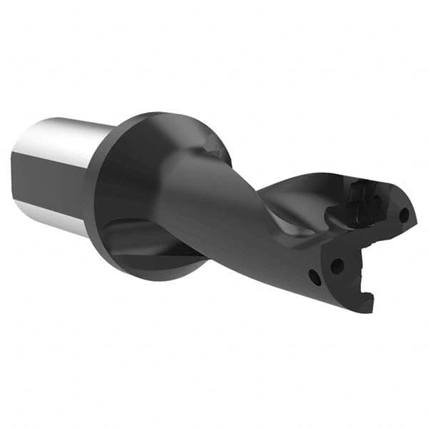 Allied Machine and Engineering - 74mm Max Drill Depth, 2xD, 37mm Diam, Indexable Insert Drill - Eagle Tool & Supply