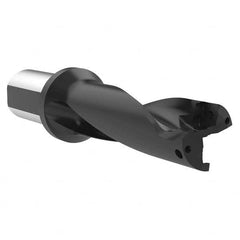 Allied Machine and Engineering - 123.83mm Max Drill Depth, 3xD, 41.28mm Diam, Indexable Insert Drill - Eagle Tool & Supply