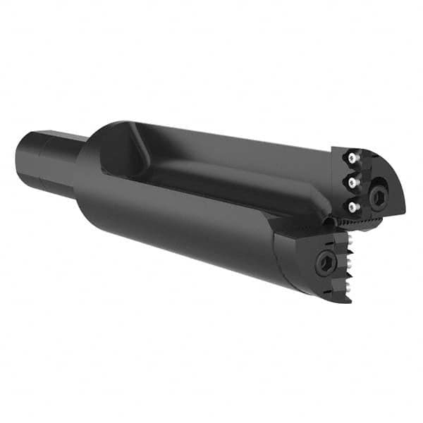Allied Machine and Engineering - 6-1/4" Max Drill Depth, 2.2xD, 66mm Diam, Indexable Insert Drill - Eagle Tool & Supply