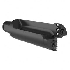 Allied Machine and Engineering - 158.7mm Max Drill Depth, 2.2xD, 66mm Diam, Indexable Insert Drill - Eagle Tool & Supply
