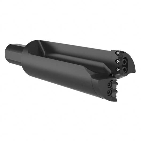 Allied Machine and Engineering - 8-31/32" Max Drill Depth, 2.5xD, 86.4mm Diam, Indexable Insert Drill - Eagle Tool & Supply