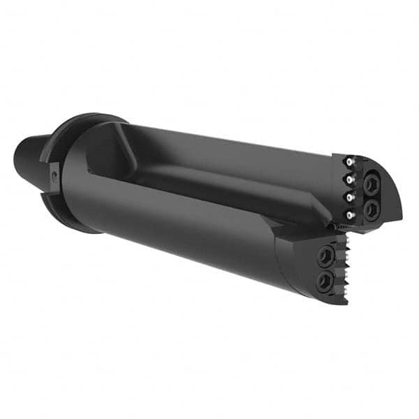 Allied Machine and Engineering - 9-7/16" Max Drill Depth, 2.5xD, 91.4mm Diam, Indexable Insert Drill - Eagle Tool & Supply