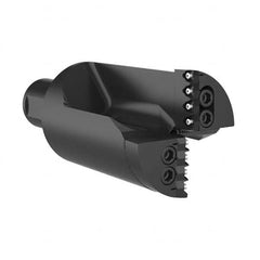 Allied Machine and Engineering - 99.8mm Max Drill Depth, 1xD, 96.5mm Diam, Indexable Insert Drill - Eagle Tool & Supply