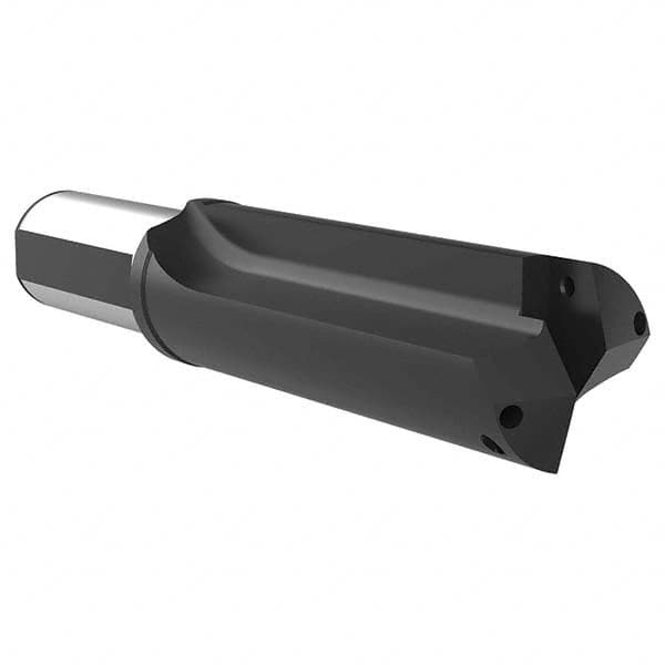 Allied Machine and Engineering - 76.22mm to 89.08mm Diam 172mm Max Depth Straight Flute Spade Drill - Eagle Tool & Supply