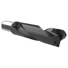 Allied Machine and Engineering - 76.22mm to 89.08mm Diam 273mm Max Depth Helical Flute Spade Drill - Eagle Tool & Supply