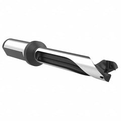 Allied Machine and Engineering - 16mm to 17mm Diam 5xD 84.9mm Max Depth Straight Flute Spade Drill - Eagle Tool & Supply