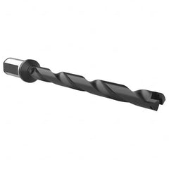 Allied Machine and Engineering - 17.53mm to 24.38mm Diam 219mm Max Depth Helical Flute Spade Drill - Eagle Tool & Supply