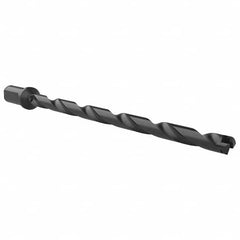Allied Machine and Engineering - 45/64" to 15/16" Diam 14-3/8" Max Depth Helical Flute Spade Drill - Eagle Tool & Supply