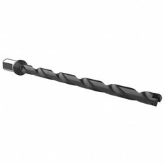 Allied Machine and Engineering - 17.53mm to 24.38mm Diam 365mm Max Depth Helical Flute Spade Drill - Eagle Tool & Supply