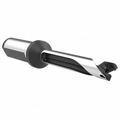 Allied Machine and Engineering - 12mm to 13mm Diam 5xD 65mm Max Depth Straight Flute Spade Drill - Eagle Tool & Supply