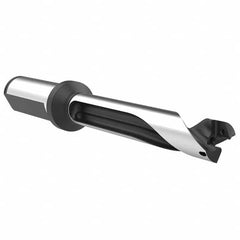 Allied Machine and Engineering - 15mm to 16mm Diam 7xD 111.9mm Max Depth Straight Flute Spade Drill - Eagle Tool & Supply