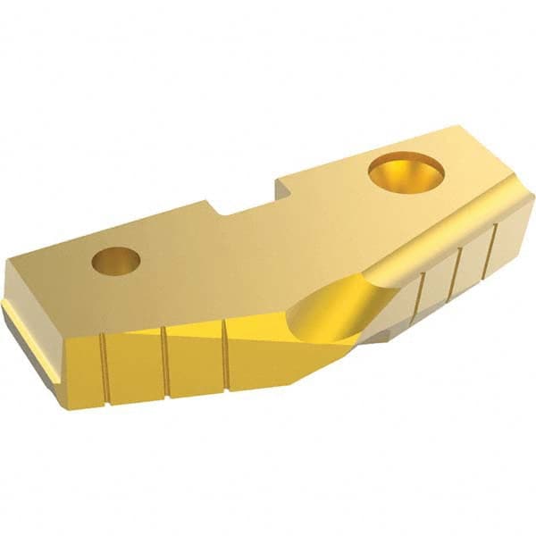 Allied Machine and Engineering - 2-19/32" Diam 144° Seat Size 5 Spade Drill Insert - Eagle Tool & Supply
