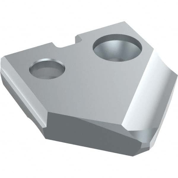 Allied Machine and Engineering - 27/64" Diam 90° Seat Size Y Spade Drill Insert - Eagle Tool & Supply