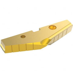 Allied Machine and Engineering - 106mm Diam 144° Seat Size 8 Spade Drill Insert - Eagle Tool & Supply
