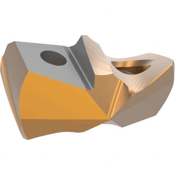 Allied Machine and Engineering - 21mm Diam 140° Seat Size 20 Spade Drill Insert - Eagle Tool & Supply