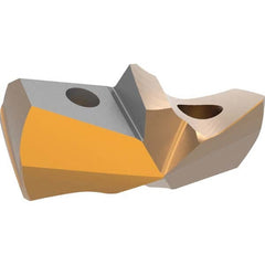 Allied Machine and Engineering - 1-11/32" Diam 140° Seat Size 32 Spade Drill Insert - Eagle Tool & Supply