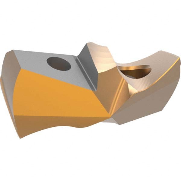 Allied Machine and Engineering - 1-9/32" Diam 140° Seat Size 32 Spade Drill Insert - Eagle Tool & Supply