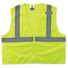 8210Z S/M Lime Econ Mesh Vest Type R Class 2 - Eagle Tool & Supply