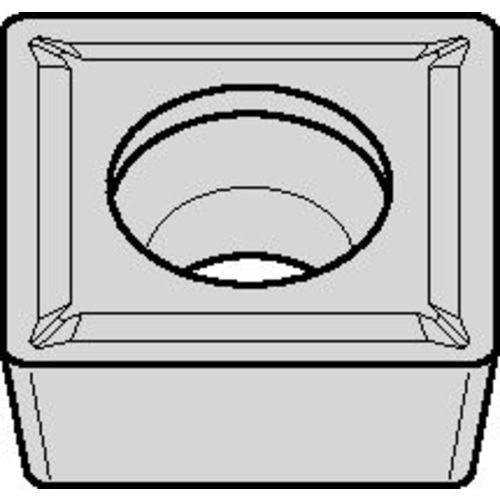 SCMT 432 Single-sided|T TN20K, 1/32″ Corner Radius, 3/16″ Thick, 1/2″ Inscribed Circle, TiN, Square, Turning Indexable Insert - Eagle Tool & Supply