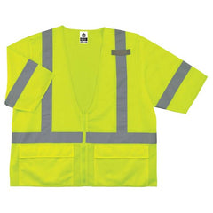 8320Z S/M Lime Standard Vest Type R Class 3 - Eagle Tool & Supply
