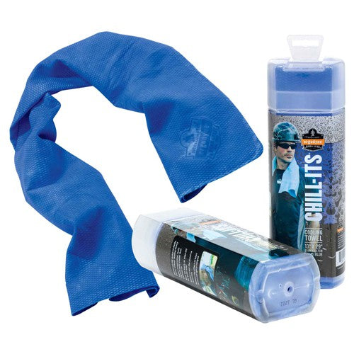 Chill-Its Cooling Towel Blue - Eagle Tool & Supply