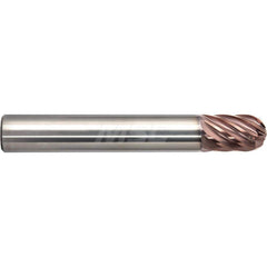 M.A. Ford - Ball End Mills; Mill Diameter (mm): 16.00 ; Mill Diameter (Decimal Inch): 0.6299 ; Number of Flutes: 8 ; Length of Cut (mm): 24.0000 ; Material: Solid Carbide ; Overall Length (mm): 92.0000 - Exact Industrial Supply