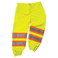 8911 S/M Lime Sup 2-Tone Pants Class E - Eagle Tool & Supply