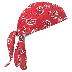 6615 High Performance Dew Rag Red Western - Eagle Tool & Supply