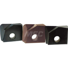 Milling Inserts; Insert Style: XRAD; Insert Size: 17010; Insert Material: Solid Carbide; Material Grade: Micrograin; Thickness Range (Decimal Inch): 0.1500 to 0.1750; Length Range (Decimal Inch): 0.5000 to 0.6000; Series: XRAD; Coating/Finish: DLC; Width