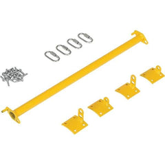 Vestil - Aluminum Pedestrian Bollard - Steel Rope - Eagle Tool & Supply