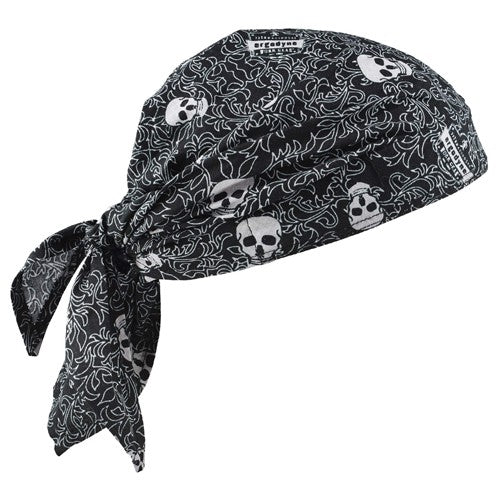 6710CT Skulls Cooling Triangle Hat W/CT Evap - Eagle Tool & Supply