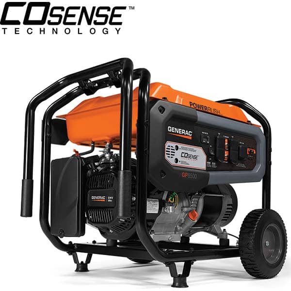 Generac Power - Portable Power Generators Fuel Type: Gasoline Starting Method: Recoil - Eagle Tool & Supply