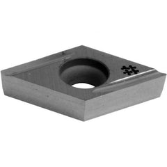 Sumitomo - DCGT21.50 LFX Grade AC5025S Carbide Turning Insert - TiAlSiN Finish, 55° Diamond, 1/4" Inscr Circle, 3/32" Thick, 0.0039" Corner Radius - Eagle Tool & Supply