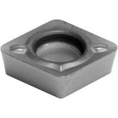 Sumitomo - CPMT21.51 ESU Grade AC5025S Carbide Turning Insert - TiAlSiN Finish, 80° Diamond, 1/4" Inscr Circle, 3/32" Thick, 0.0156" Corner Radius - Eagle Tool & Supply