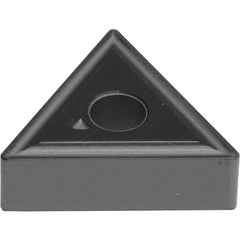 Sumitomo - TNMG332 EEX Grade AC5015S Carbide Turning Insert - TiAlSiN Finish, 60° Triangle, 3/8" Inscr Circle, 3/16" Thick, 0.0313" Corner Radius - Eagle Tool & Supply