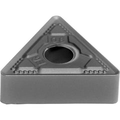 Sumitomo - TNMG332 EEG Grade AC5015S Carbide Turning Insert - TiAlSiN Finish, 60° Triangle, 3/8" Inscr Circle, 3/16" Thick, 0.0313" Corner Radius - Eagle Tool & Supply