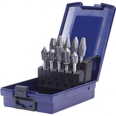 SGS Pro - Burr Sets Head Shape: Combi/Ball; Cylinder w/Endcut; Ball Nose Tree; Pointed Tree; Combi/Double Inverted Cone; Combi/Inverted Cone/Cylinder; Combi/90 Cone Tooth Style: Double Cut - Eagle Tool & Supply