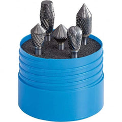 SGS Pro - Burr Sets Head Shape: Combi/Ball; Combi/60 Cone/Cylinder; Combi/Inverted Cone/Cylinder; Combi/90 Cone; Combi/Double Inverted Cone Tooth Style: Double Cut - Eagle Tool & Supply