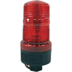 Railhead Corporation - Strobe & Flashing Lights Light Type: Single; Double; Quad; Revolving Lens Color: Red - Eagle Tool & Supply