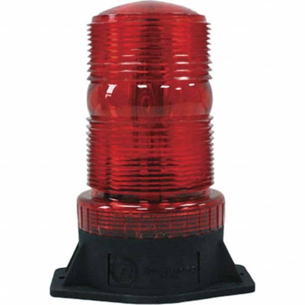 Railhead Corporation - Strobe & Flashing Lights Light Type: Single; Double; Quad; Revolving Lens Color: Red - Eagle Tool & Supply