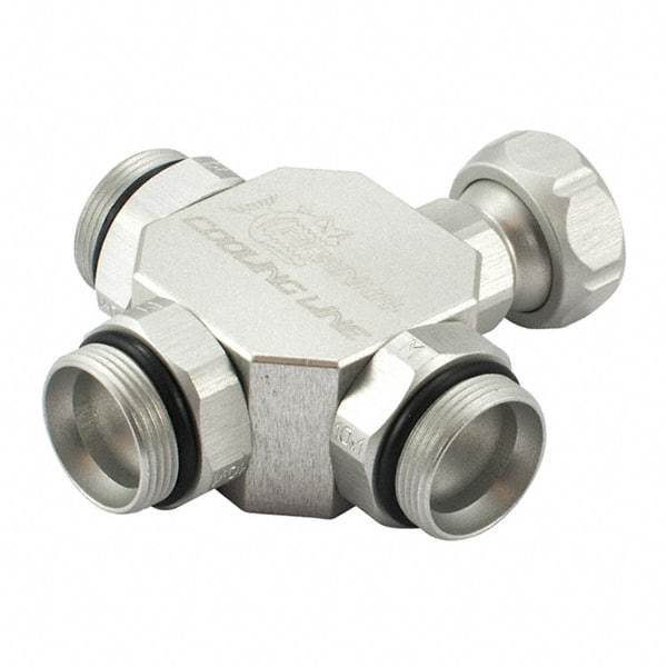 Piranha Cooling Line - Coolant Hose Adapters, Connectors & Sockets Type: Connector Hose Inside Diameter (Inch): 1/4 - Eagle Tool & Supply