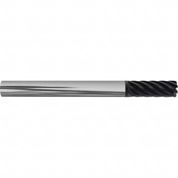Accupro - 5/8" Diam 7 Flute Solid Carbide 0.03" Corner Radius End Mill - Eagle Tool & Supply