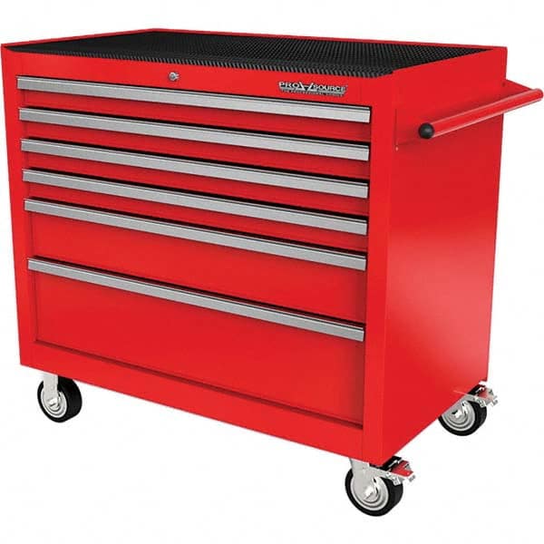 PRO-SOURCE - 6 Drawer 1,540 Lb Capacity Steel Tool Roller Cabinet - Eagle Tool & Supply