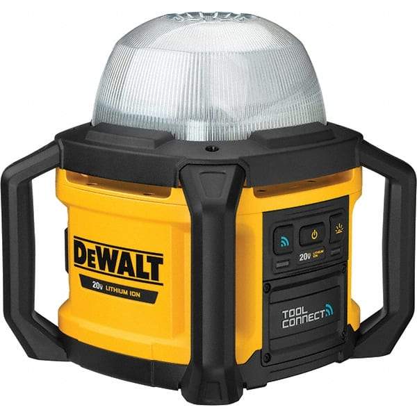 DeWALT - Cordless Work Lights Voltage: 20 Run Time: 11 Hours - Eagle Tool & Supply